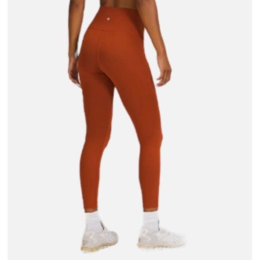 Lululemon Wunder Train High-Rise Tight 25" Size 16 Aztec Brick - Picture 2 of 12
